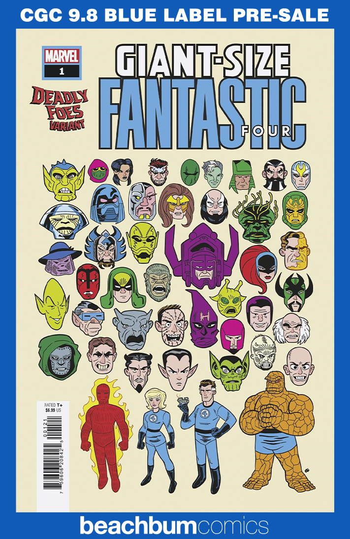Giant Size Fantastic Four #1 Bardin Variant CGC 9.8