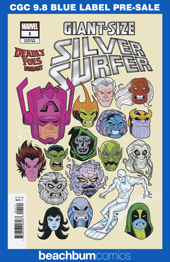 Giant-Size Silver Surfer #1 Bardin Variant CGC 9.8