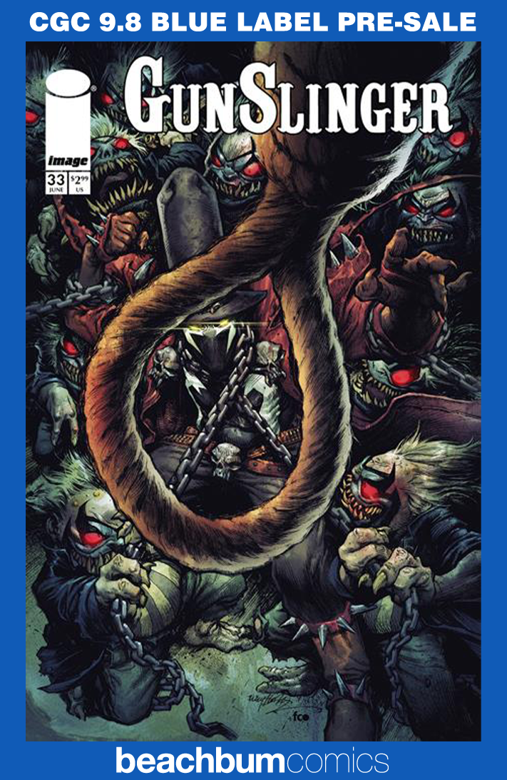 Gunslinger Spawn #33 Wayshak Variant CGC 9.8
