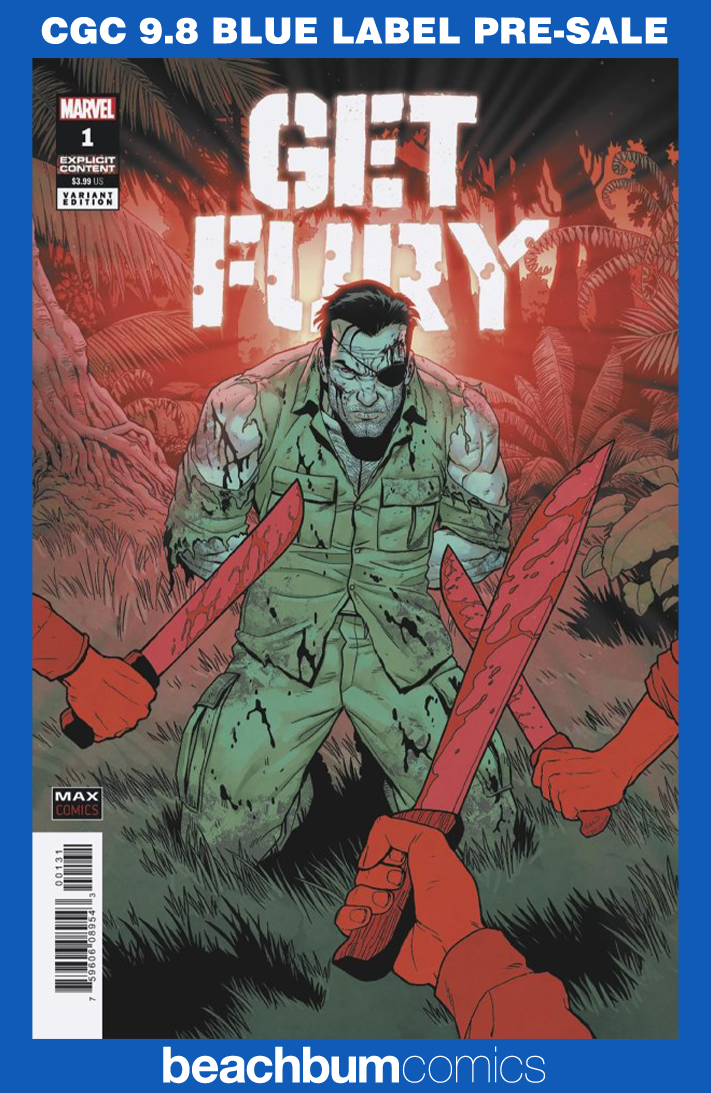 Get Fury #1 Burrows Variant CGC 9.8