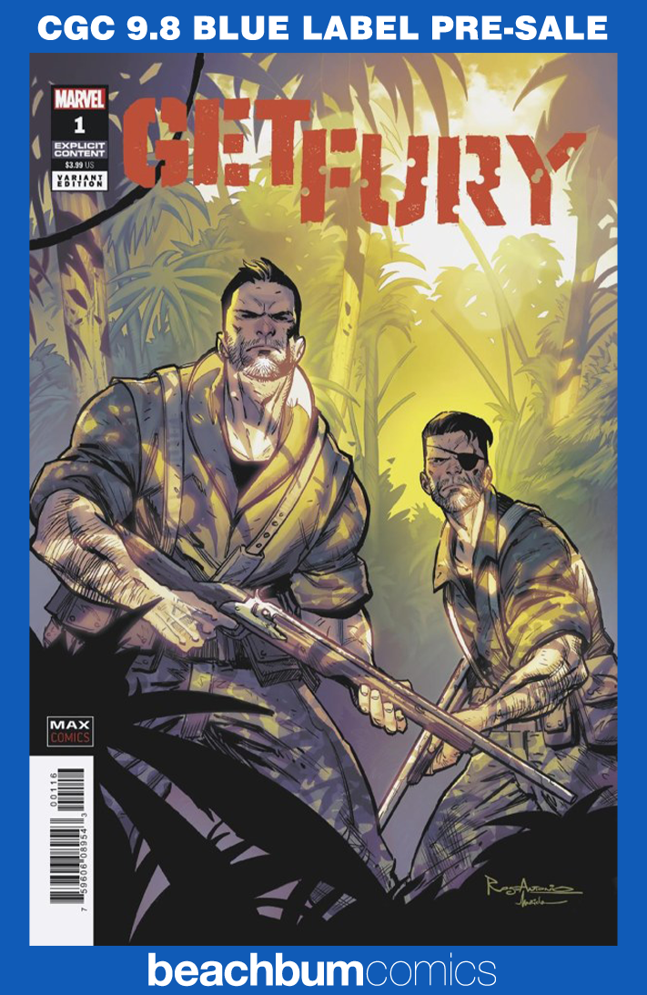 Get Fury #1 Antonio 1:25 Retailer Incentive Variant CGC 9.8