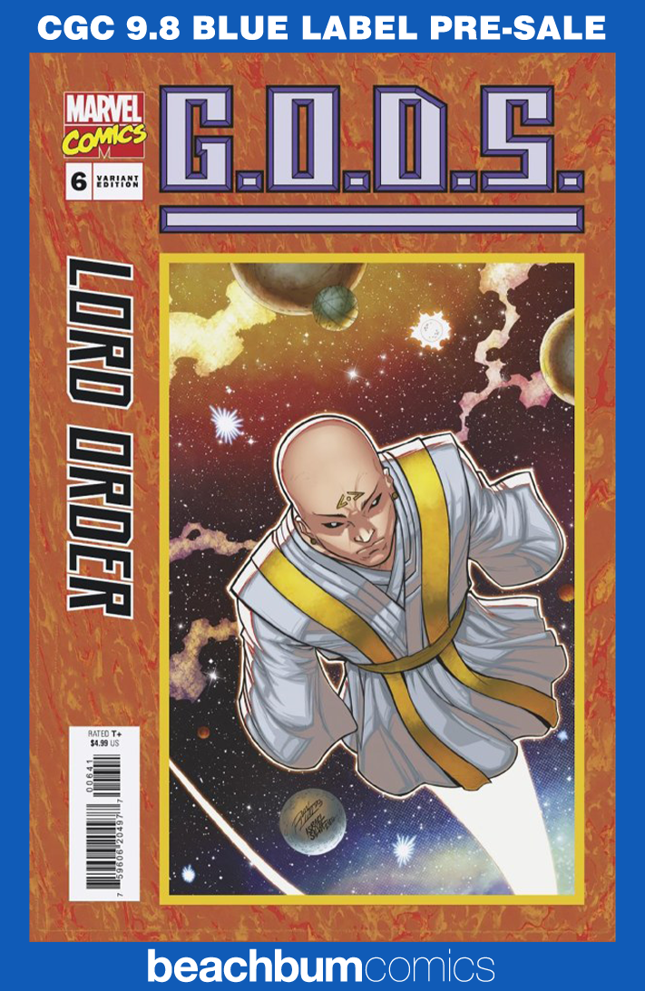 G.O.D.S. #6 Lim Variant CGC 9.8