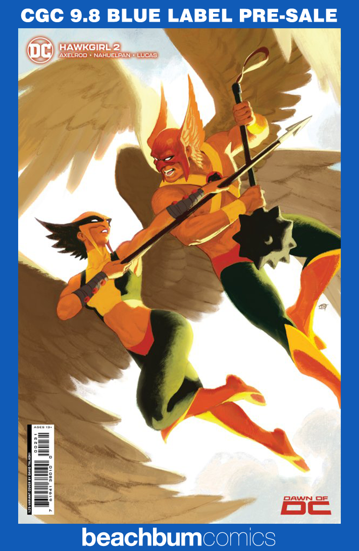 Hawkgirl #2 Talaski 1:25 Retailer Incentive Variant CGC 9.8