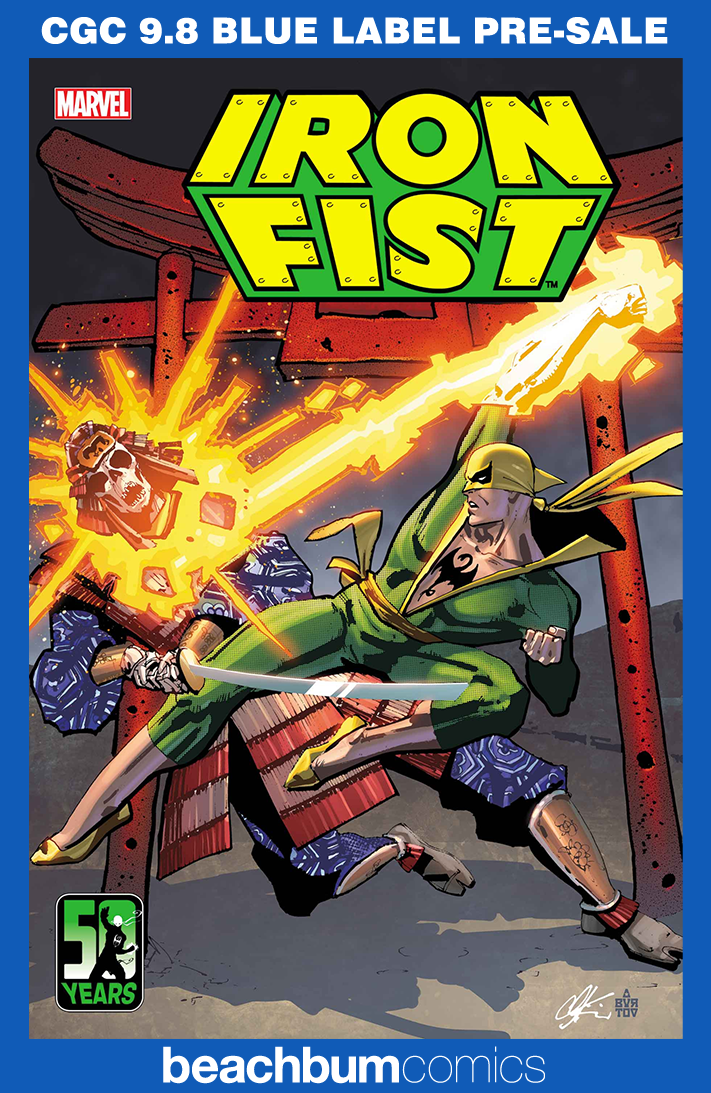 Iron Fist 50th Anniversary Special #1 Chaykin 1:50 Retailer Incentive Variant CGC 9.8
