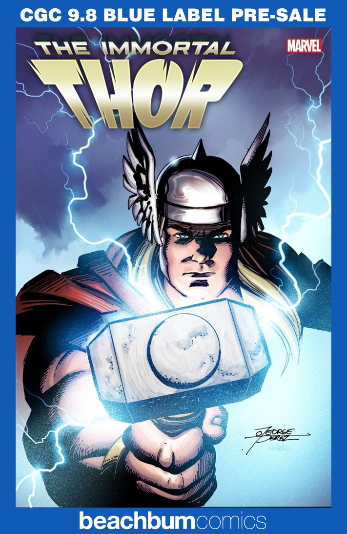 Immortal Thor #1 Perez Variant CGC 9.8
