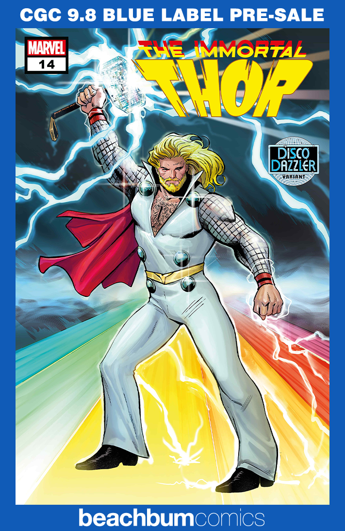 Immortal Thor #14 Garbett Disco Dazzler Variant CGC 9.8