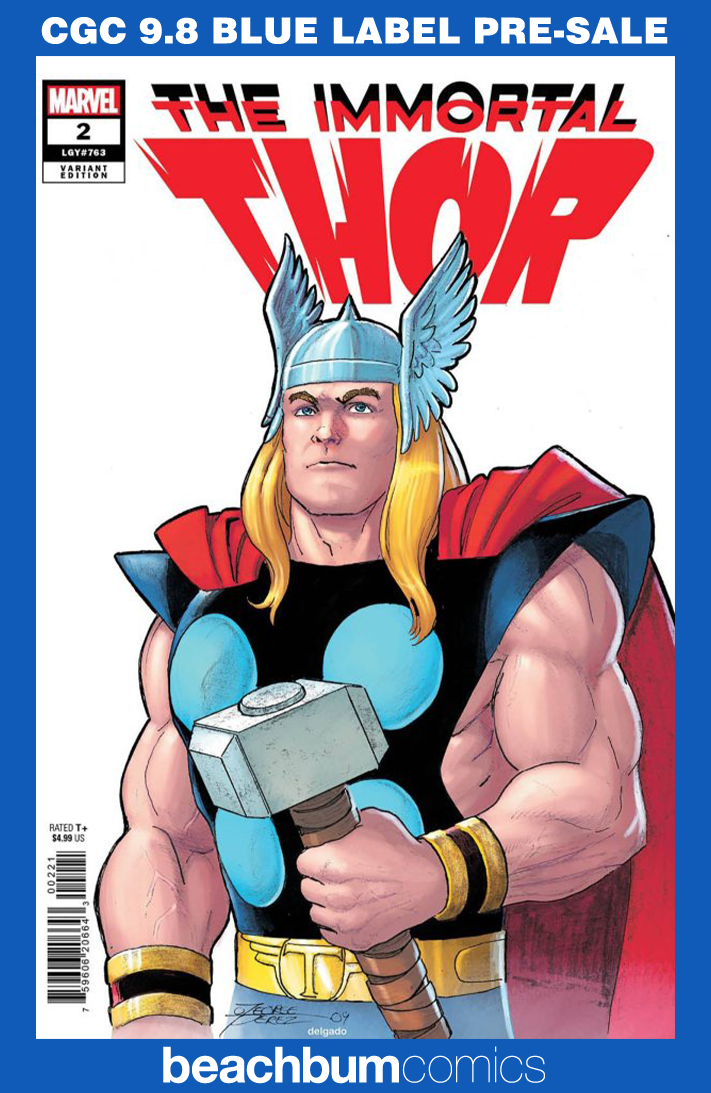 Immortal Thor #2 Perez Variant CGC 9.8