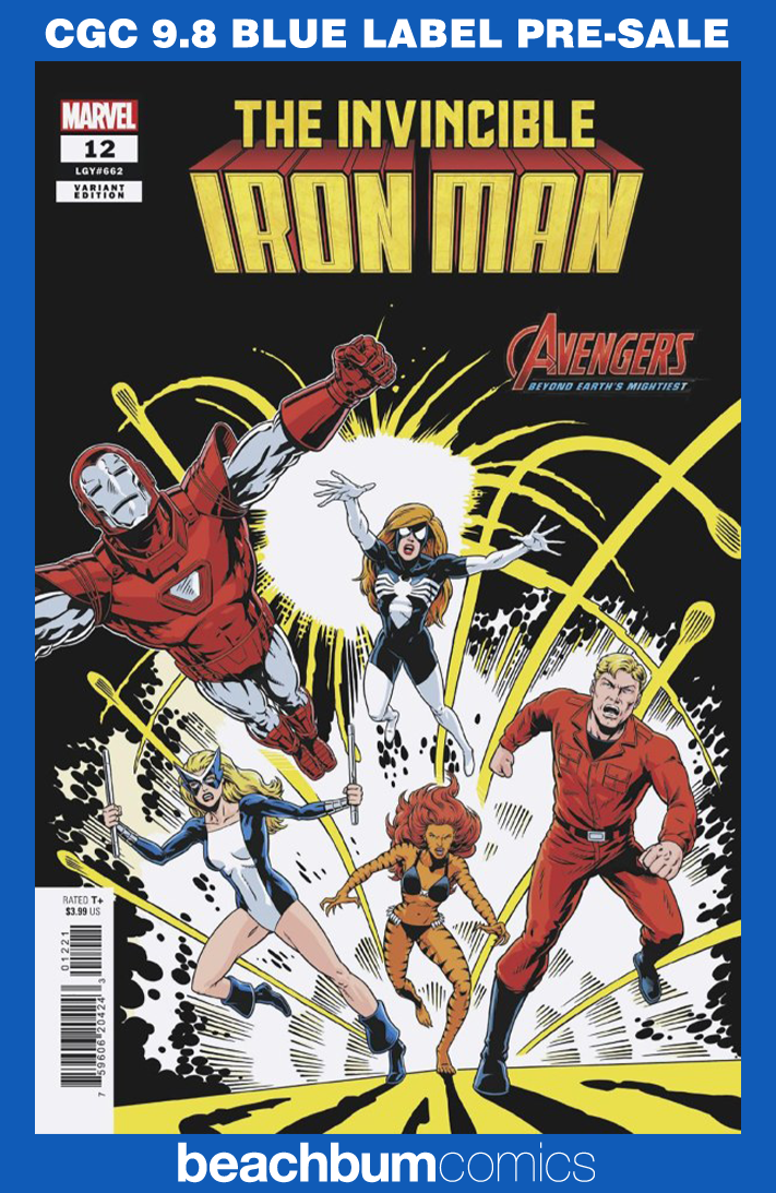 Invincible Iron Man #12 John Tyler Christopher Variant CGC 9.8