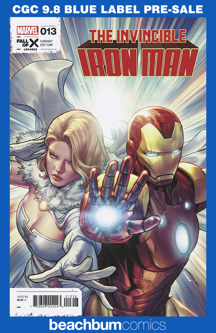 Invincible Iron Man #13 Laiso 1:25 Retailer Incentive Variant CGC 9.8