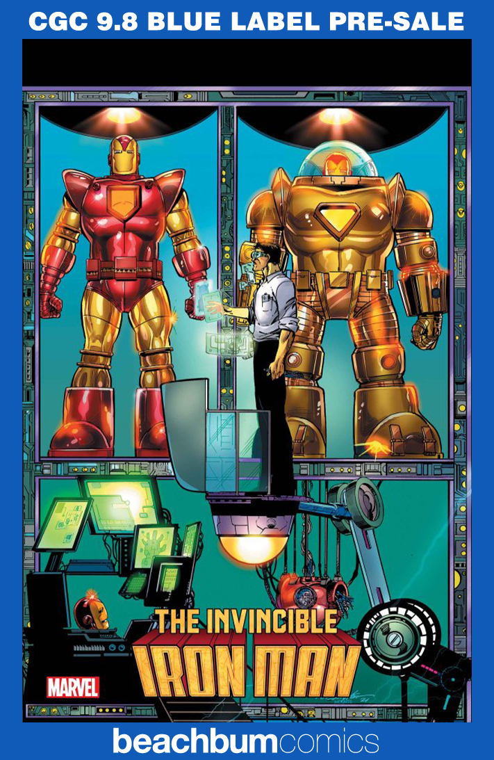 Invincible Iron Man #4 Layton Connecting Variant CGC 9.8