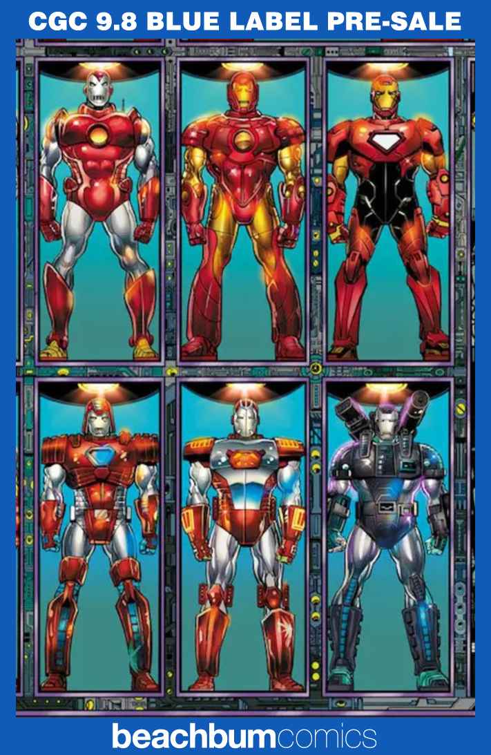 Invincible Iron Man #6 Layton Connecting Variant CGC 9.8