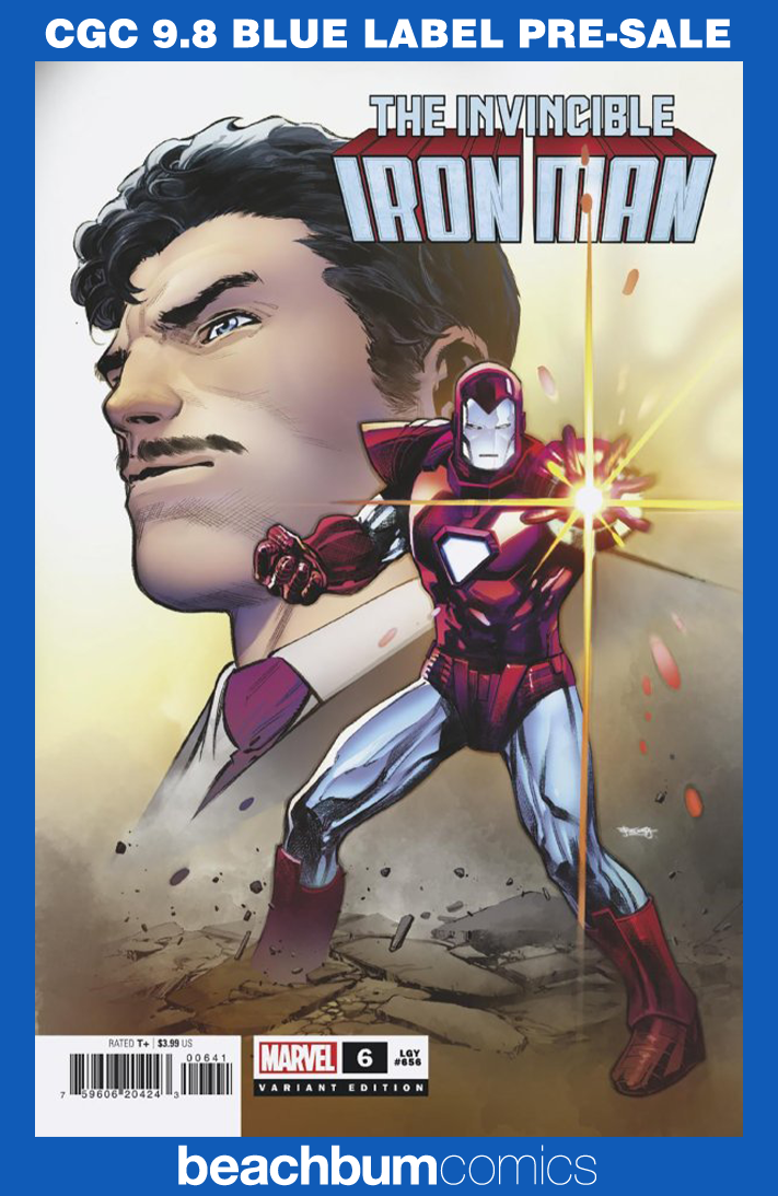 Invincible Iron Man #6 Segovia Variant CGC 9.8