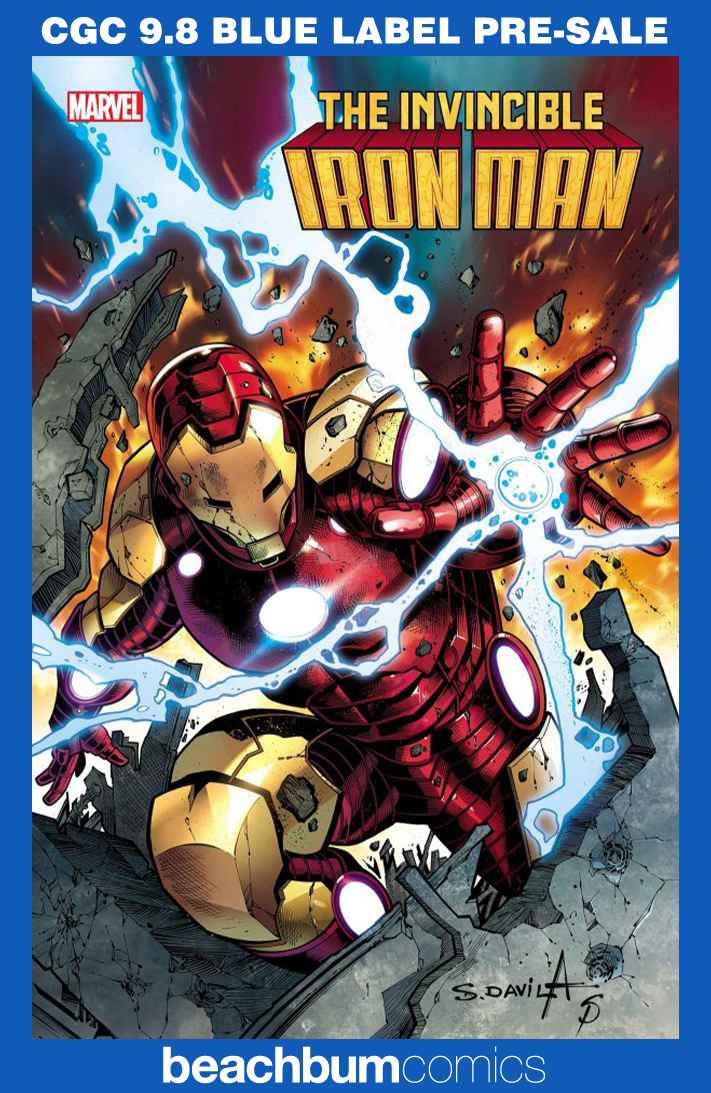 Invincible Iron Man #7 Davilla Variant CGC 9.8