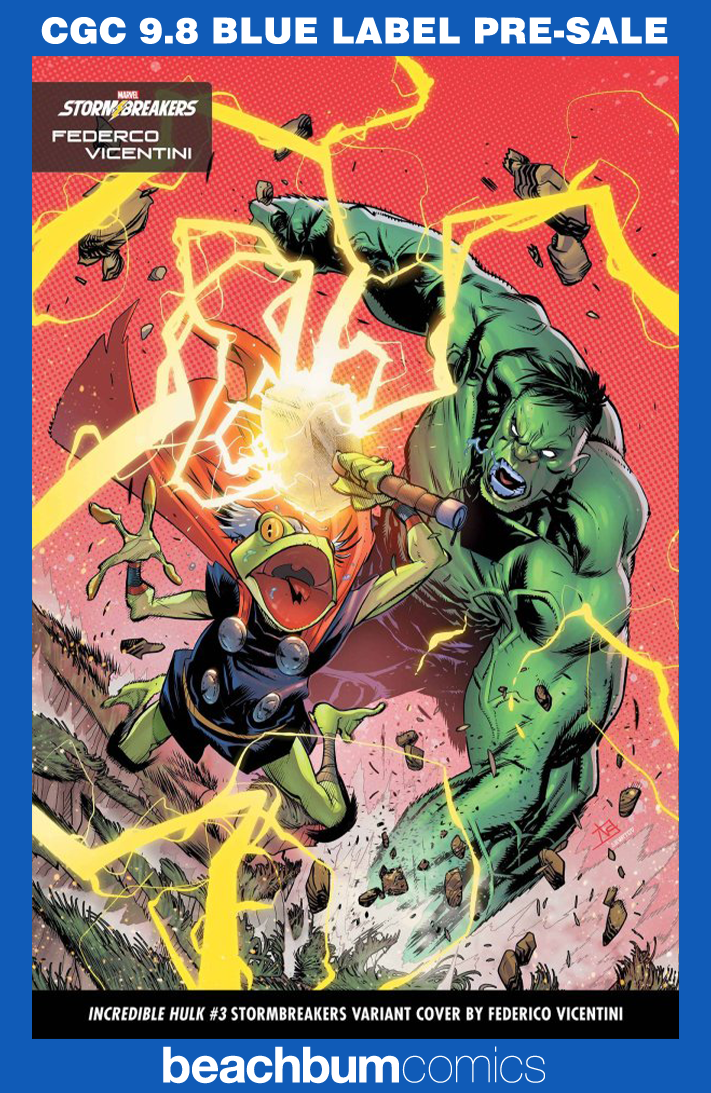 The Incredible Hulk #3 Vincentini Variant CGC 9.8