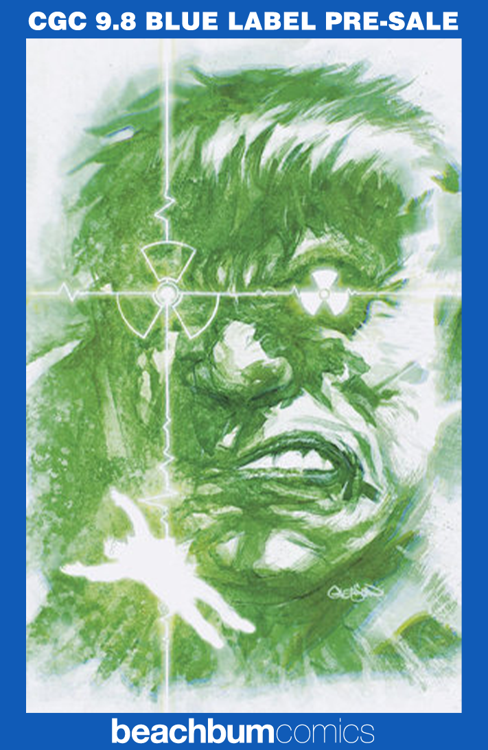 The Incredible Hulk #1 Gleason 1:100 Virgin Retailer Incentive Variant CGC 9.8