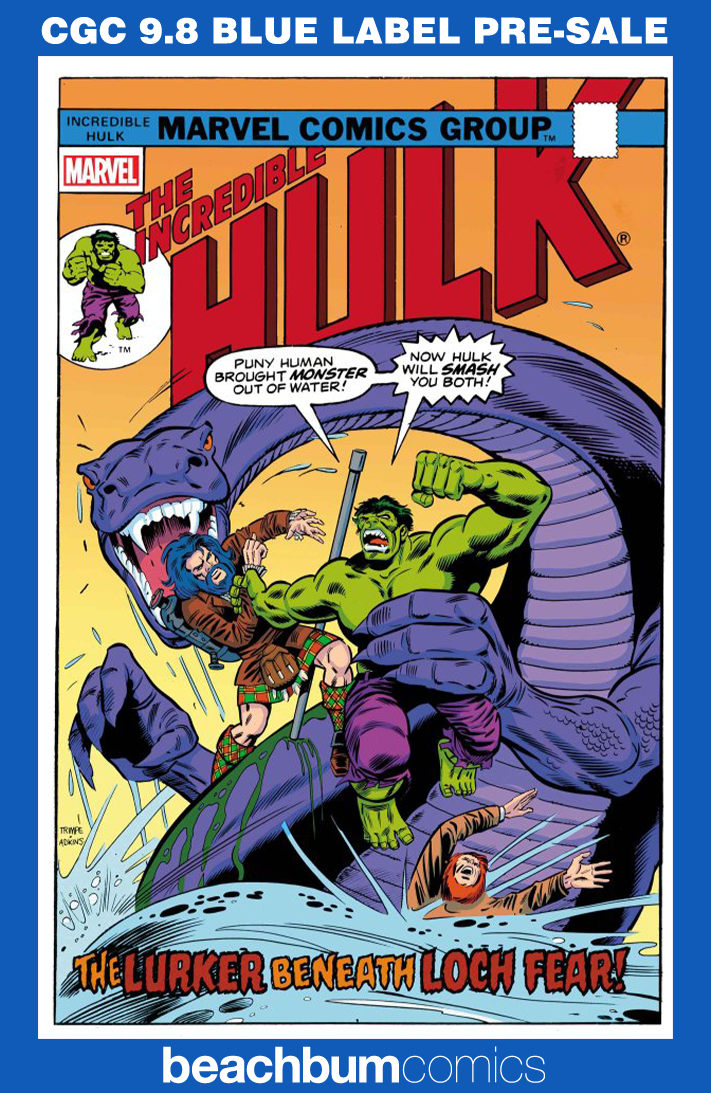 The Incredible Hulk #1 Trimpe 1:50 Retailer Incentive Variant CGC 9.8