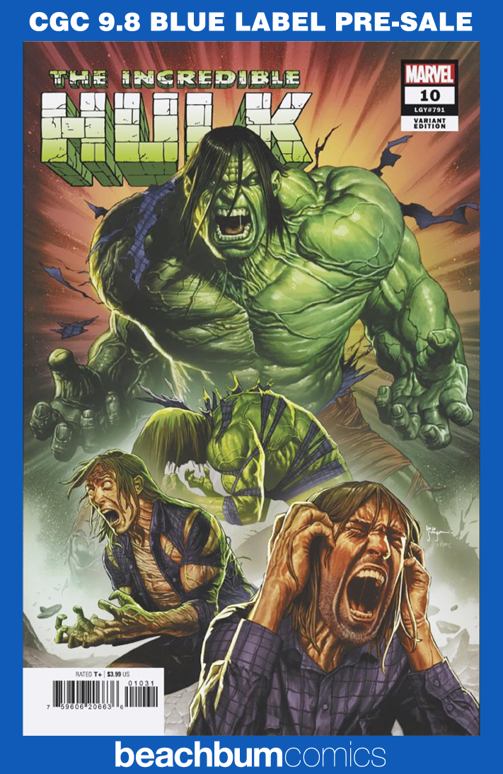 The Incredible Hulk #10 Suayan Variant CGC 9.8