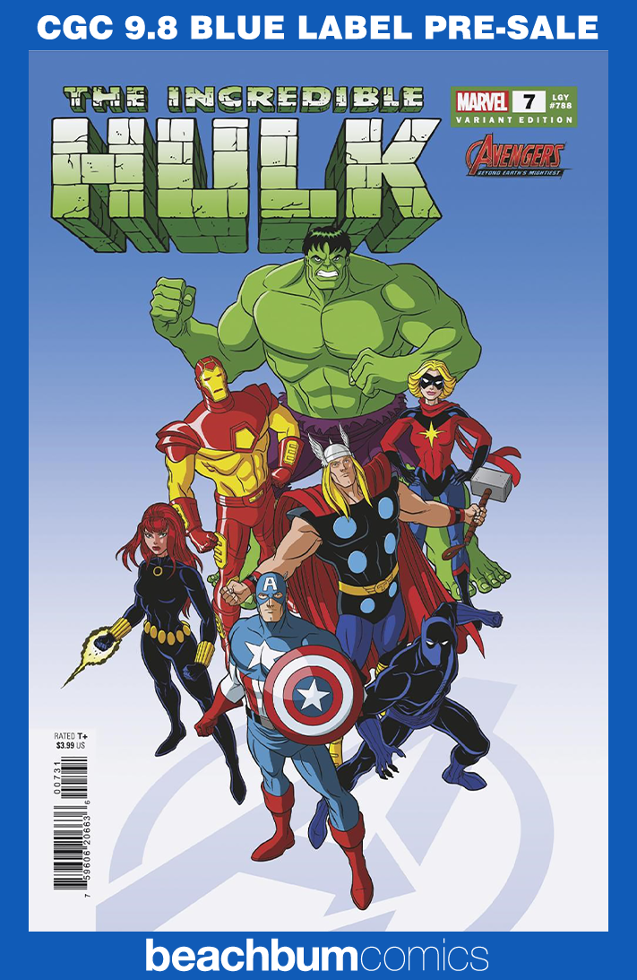 The Incredible Hulk #7 Levins Variant CGC 9.8