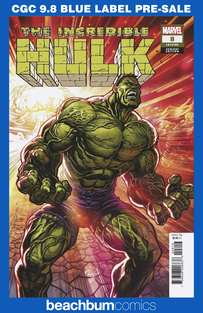 The Incredible Hulk #8 Hardin 1:25 Retailer Incentive Variant CGC 9.8