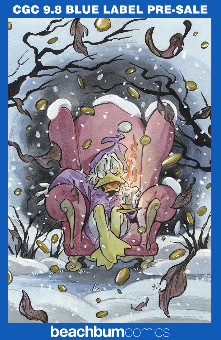 Uncle Scrooge and the Infinity Dime #1 Second Printing Momoko 1:25 Virgin Retailer Incentive Variant CGC 9.8