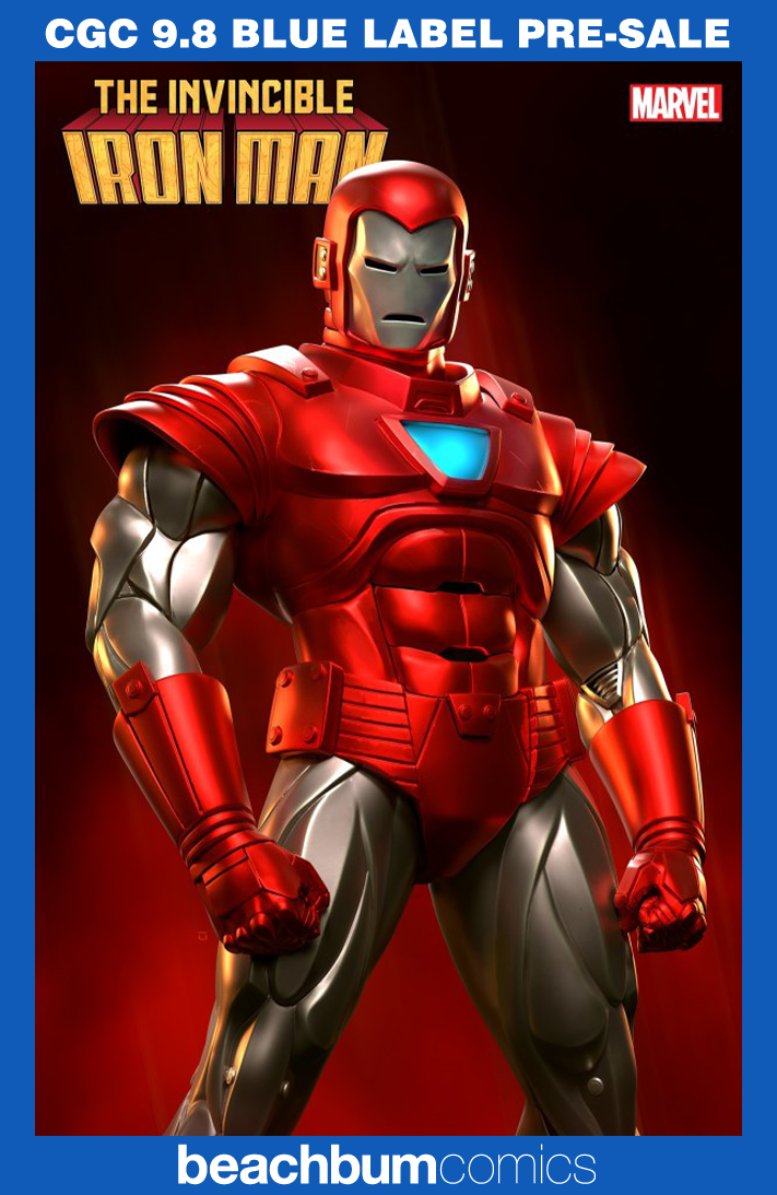 Invincible Iron Man #17 Grassetti 1:25 Retailer Incentive Variant CGC 9.8