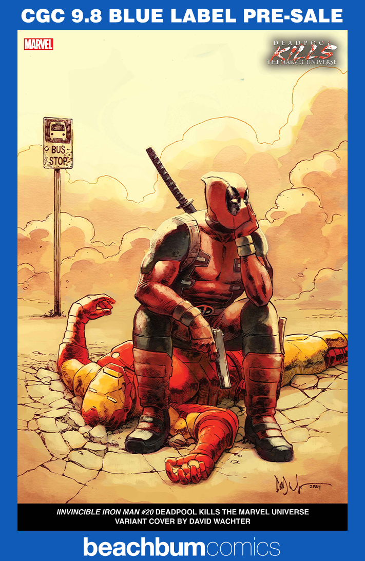 Invincible Iron Man #20 Wachter Deadpool Kills The Marvel Universe Variant CGC 9.8