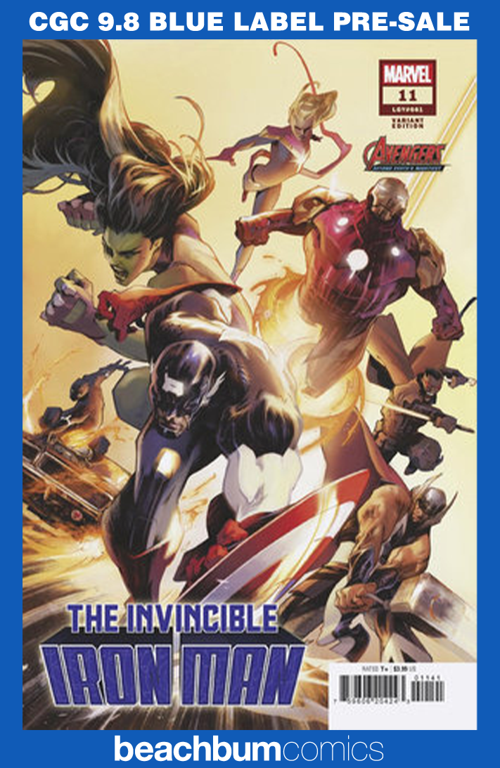Invincible Iron Man #11 Lozano Variant CGC 9.8