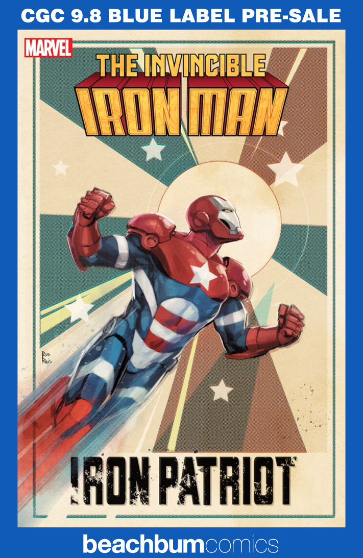 Invincible Iron Man #19 Reis Variant CGC 9.8