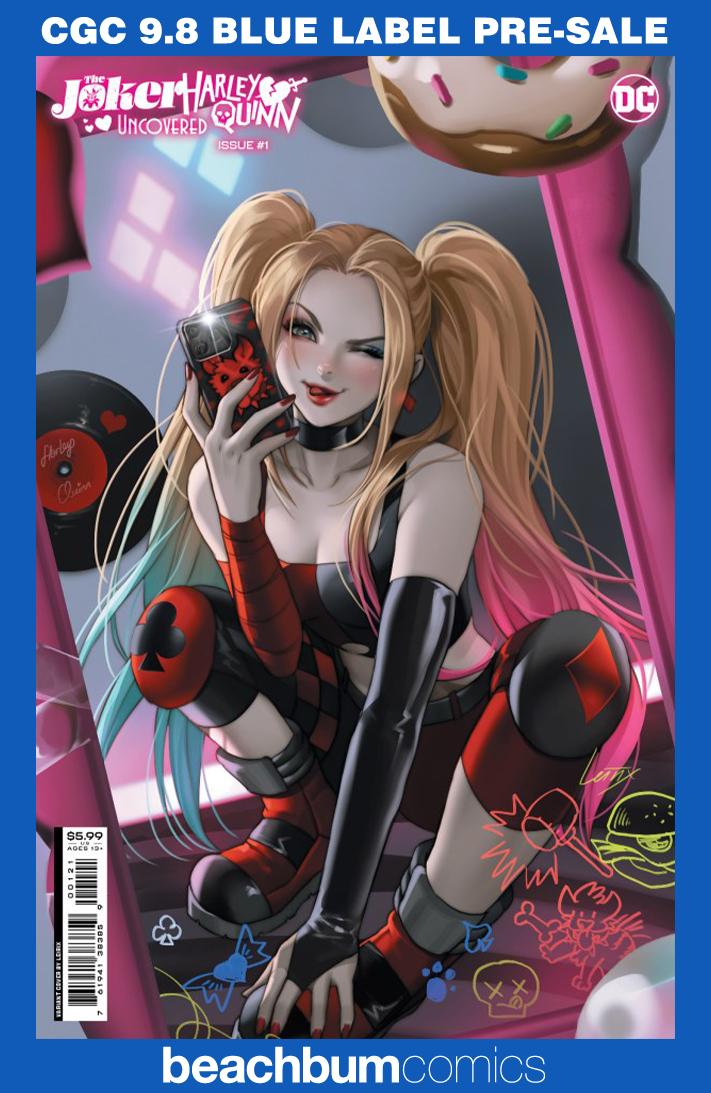 The Joker/Harley Quinn: Uncovered #1 Li Variant CGC 9.8
