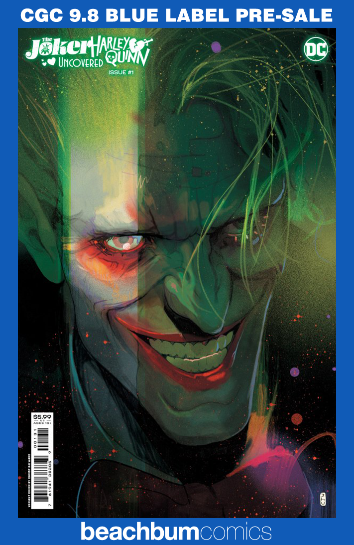 The Joker/Harley Quinn: Uncovered #1 Ward Variant CGC 9.8