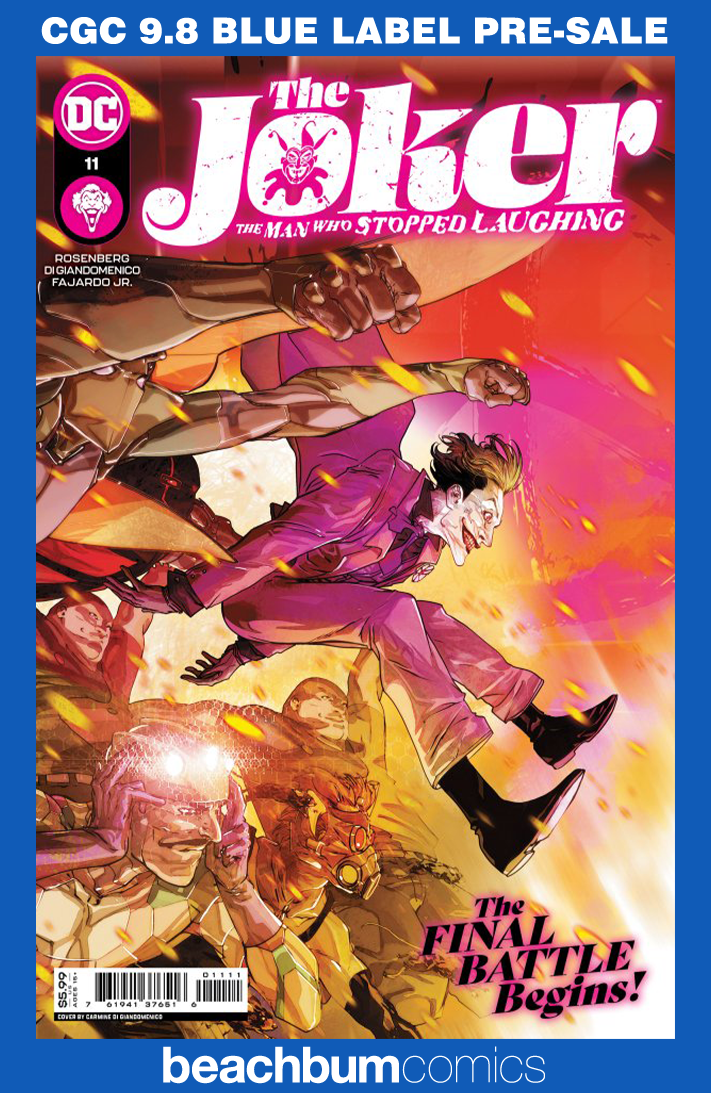 The Joker: The Man Who Stopped Laughing #11 CGC 9.8