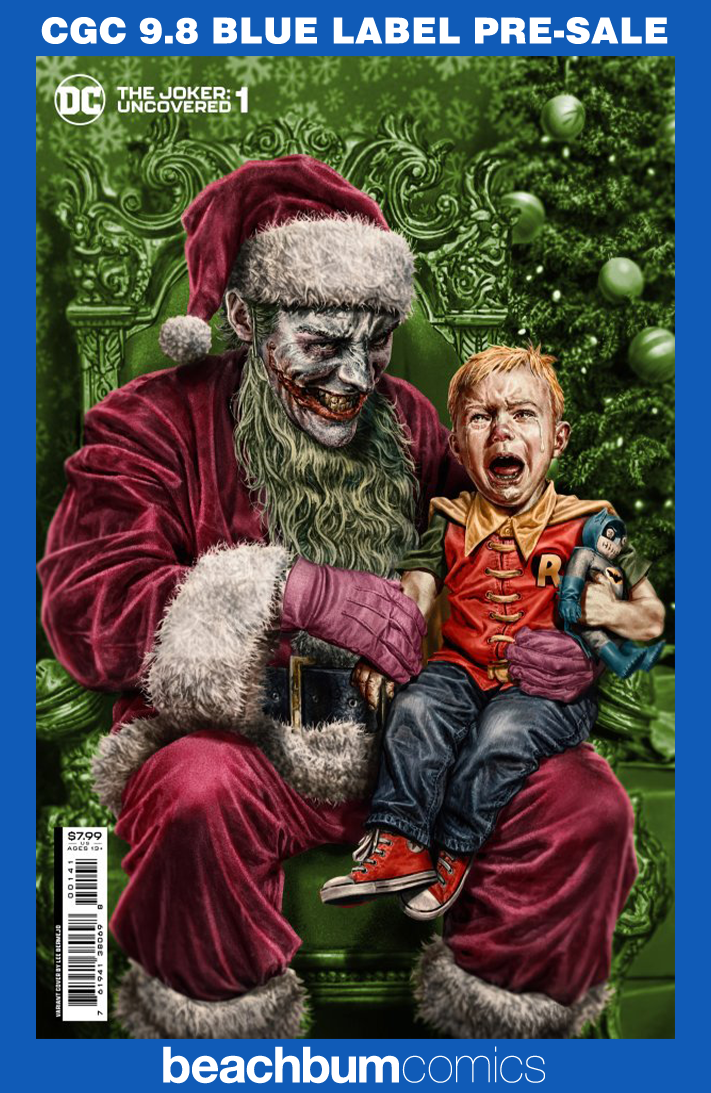 The Joker: Uncovered #1 Bermejo Foil Variant CGC 9.8