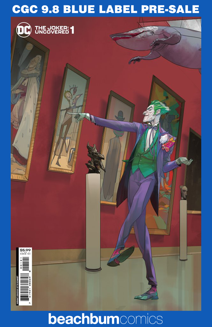 The Joker: Uncovered #1 Schmidt Variant CGC 9.8