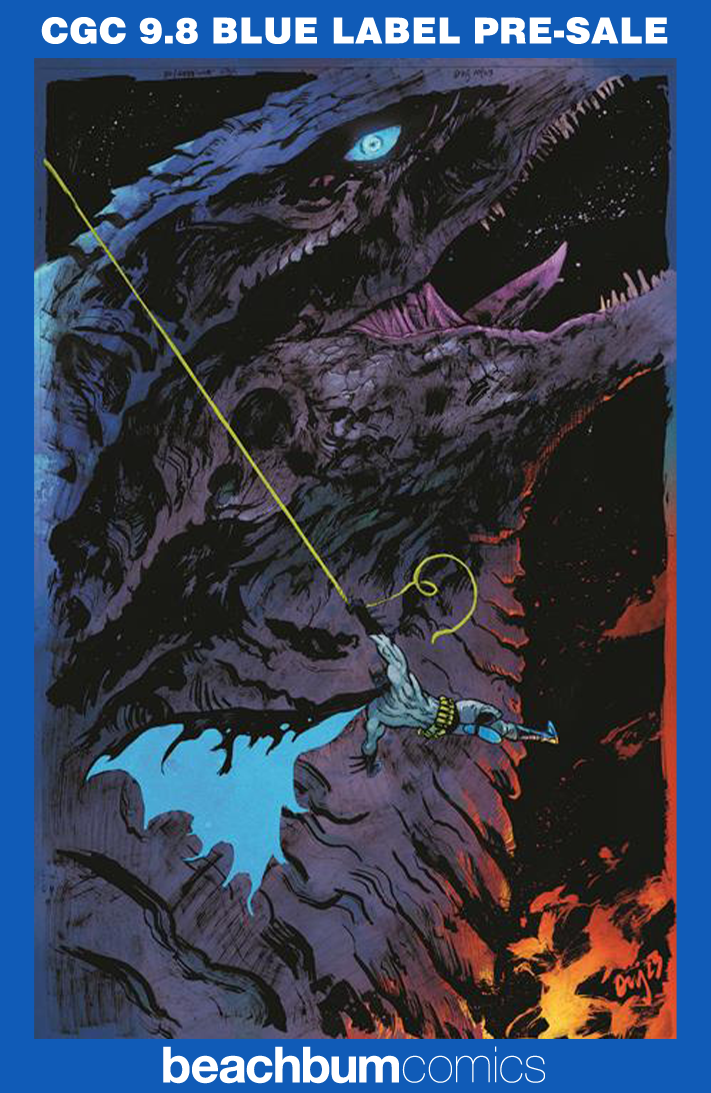 Justice League vs. Godzilla vs. Kong #6 Johnson 1:25 Retailer Incentive Variant CGC 9.8