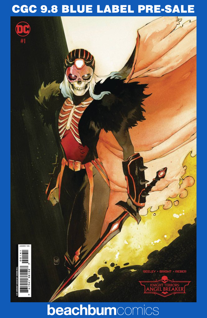 Knight Terrors: Angel Breaker #1 Hill 1:25 Retailer Incentive Variant CGC 9.8