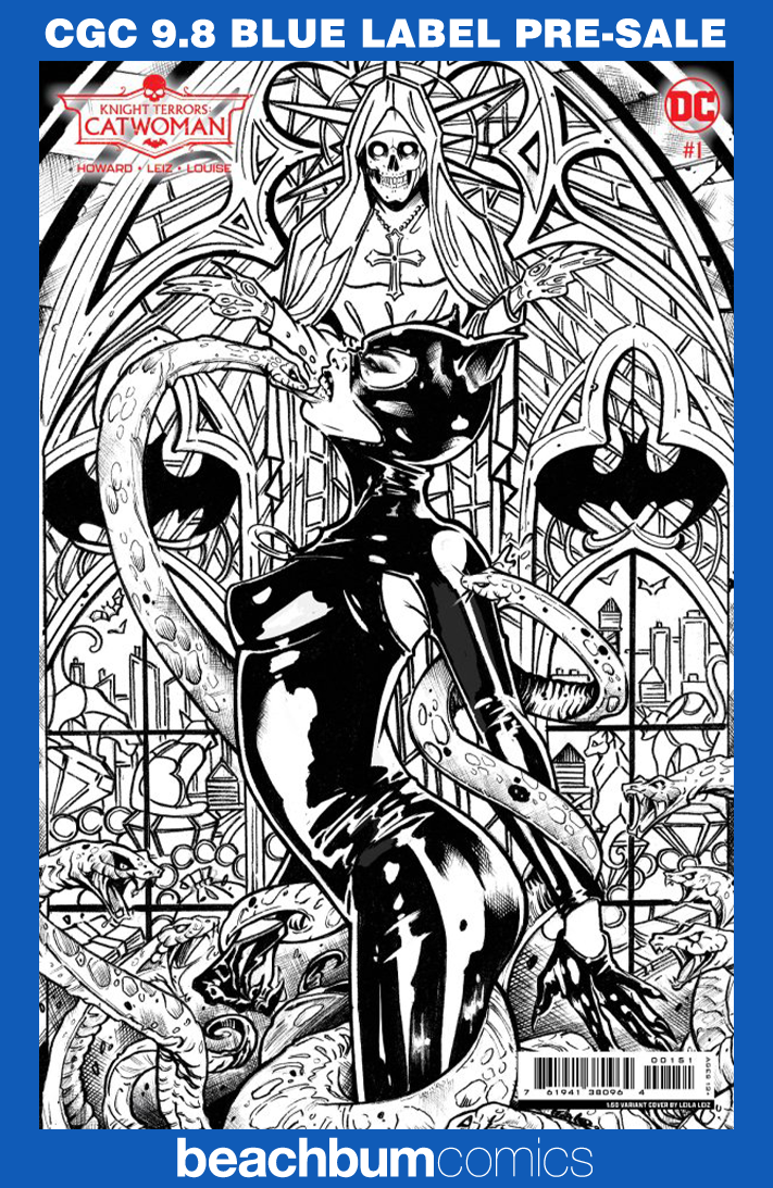 Knight Terrors: Catwoman #1 Leiz 1:50 Retailer Incentive Variant CGC 9.8