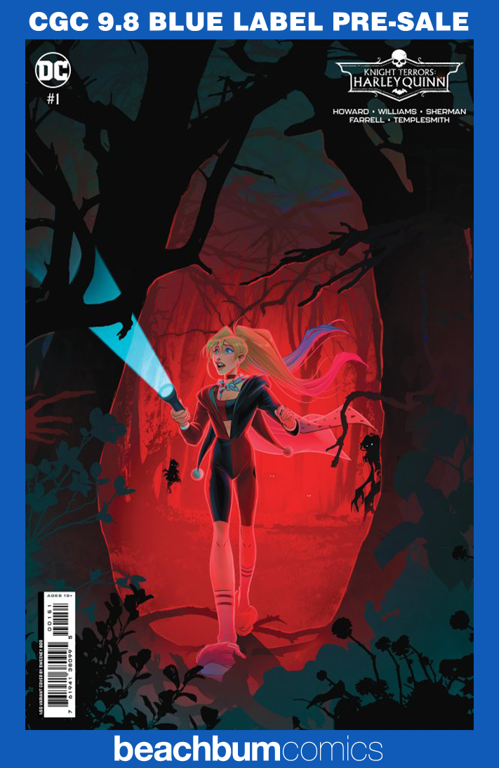 Knight Terrors: Harley Quinn #1 Boo 1:50 Retailer Incentive Variant CGC 9.8