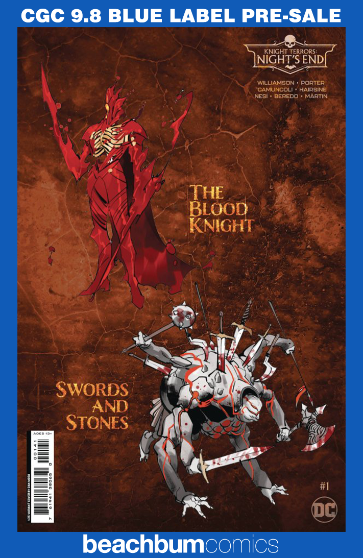 Knight Terrors: Night's End #1 Mora 1:25 Retailer Incentive Variant CGC 9.8