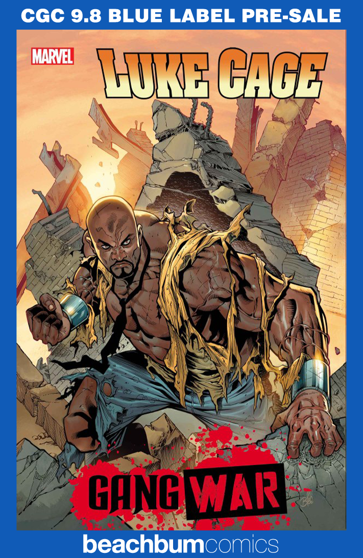 Luke Cage: Gang War #4 Davilla Variant CGC 9.8