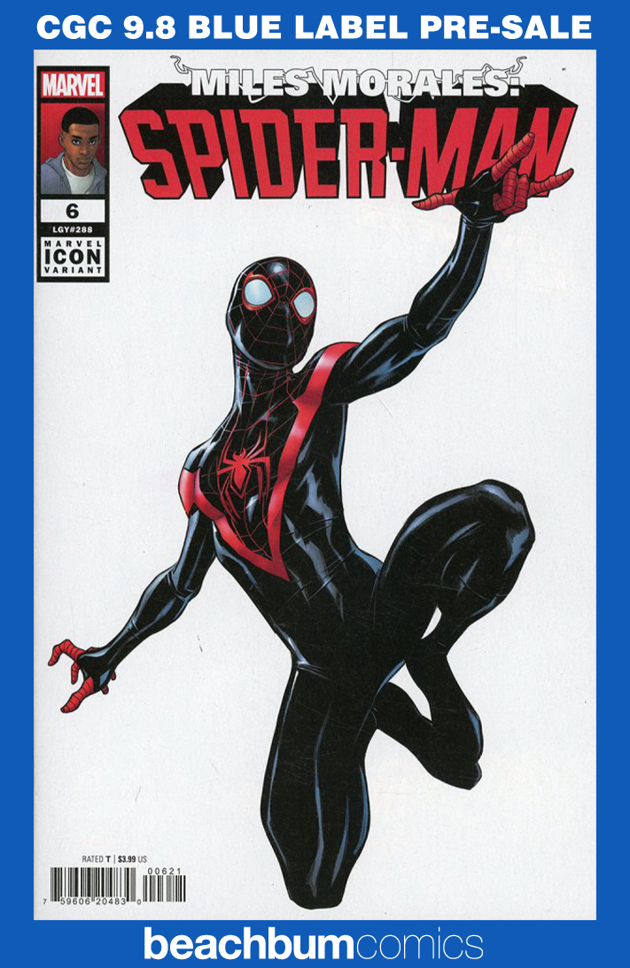 Miles Morales: Spider-Man #6 Caselli Variant CGC 9.8