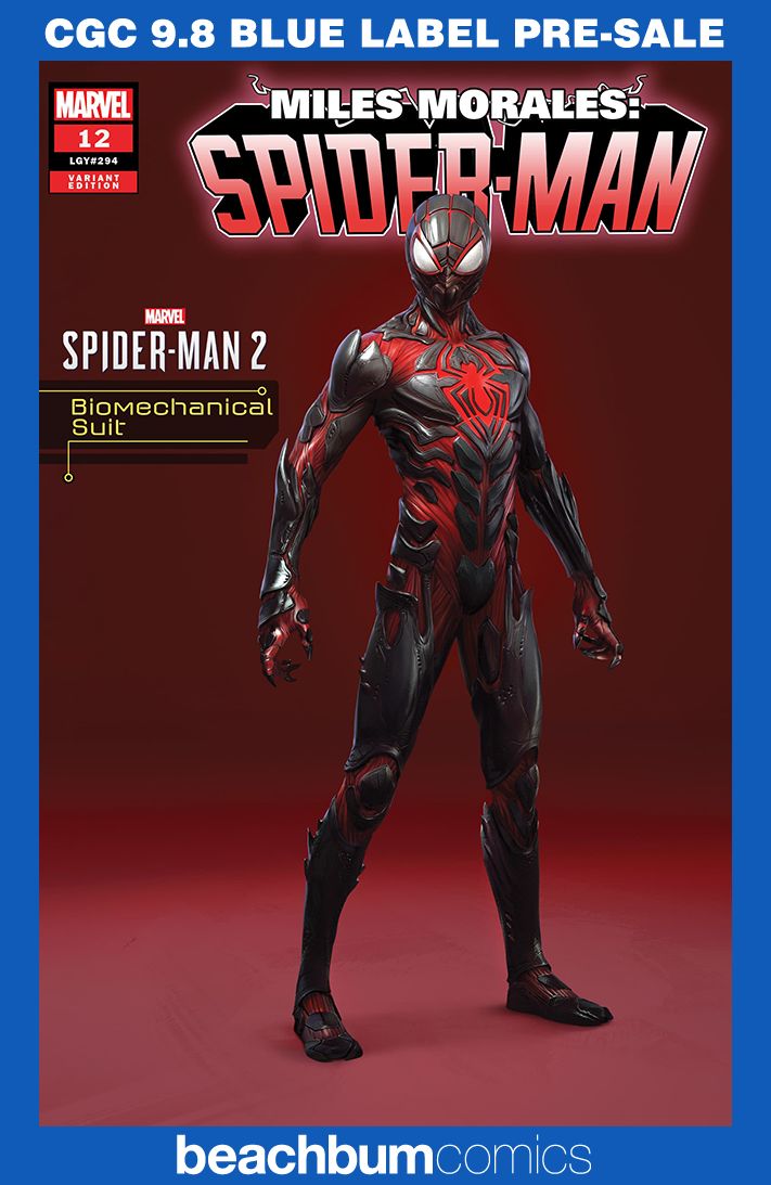 Miles Morales: Spider-Man #12 Marantz Spider-Man 2 Biomechanical Suit Variant CGC 9.8