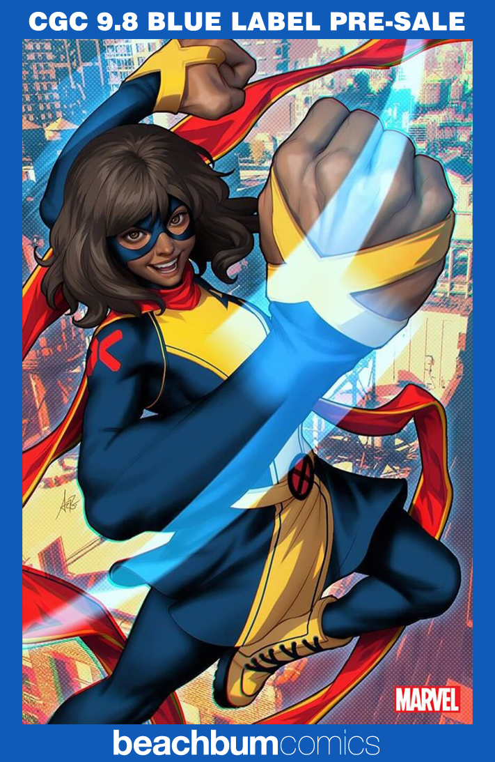 Ms. Marvel: The New Mutant #1 Artgerm 1:100 Virgin Retailer Incentive Variant CGC 9.8