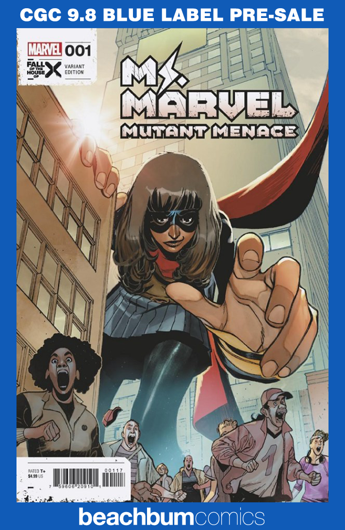 Ms. Marvel: Mutant Menace #1 Pichelli 1:25 Retailer Incentive Variant CGC 9.8