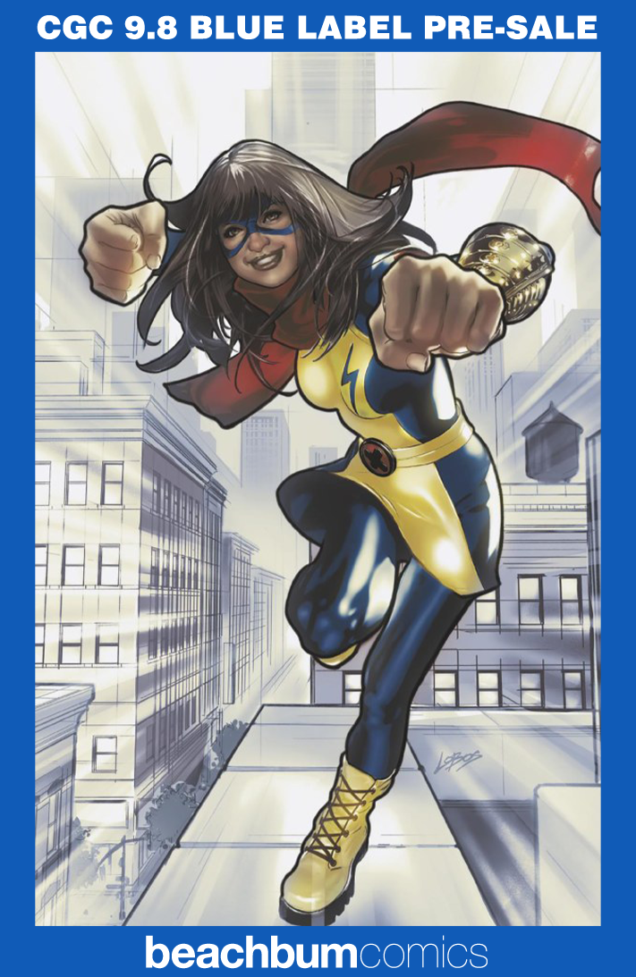 Ms. Marvel: Mutant Menace #1 Villalobos 1:100 Virgin Retailer Incentive Variant CGC 9.8