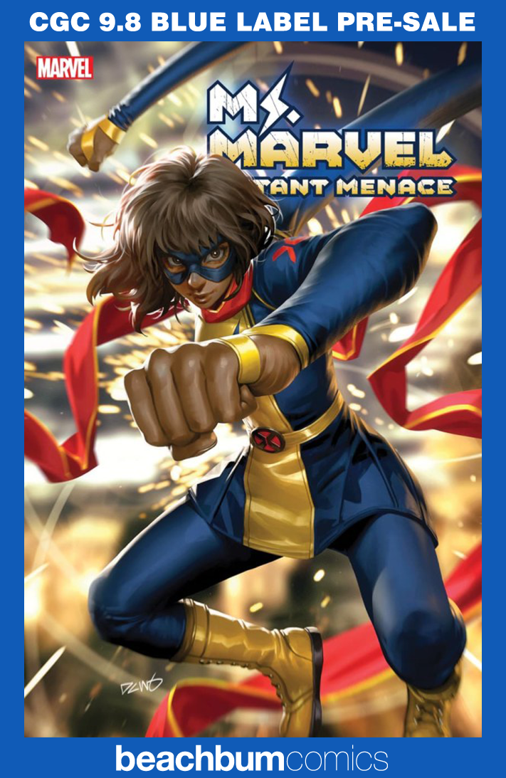 Ms. Marvel: Mutant Menace #1 Chew Variant CGC 9.8