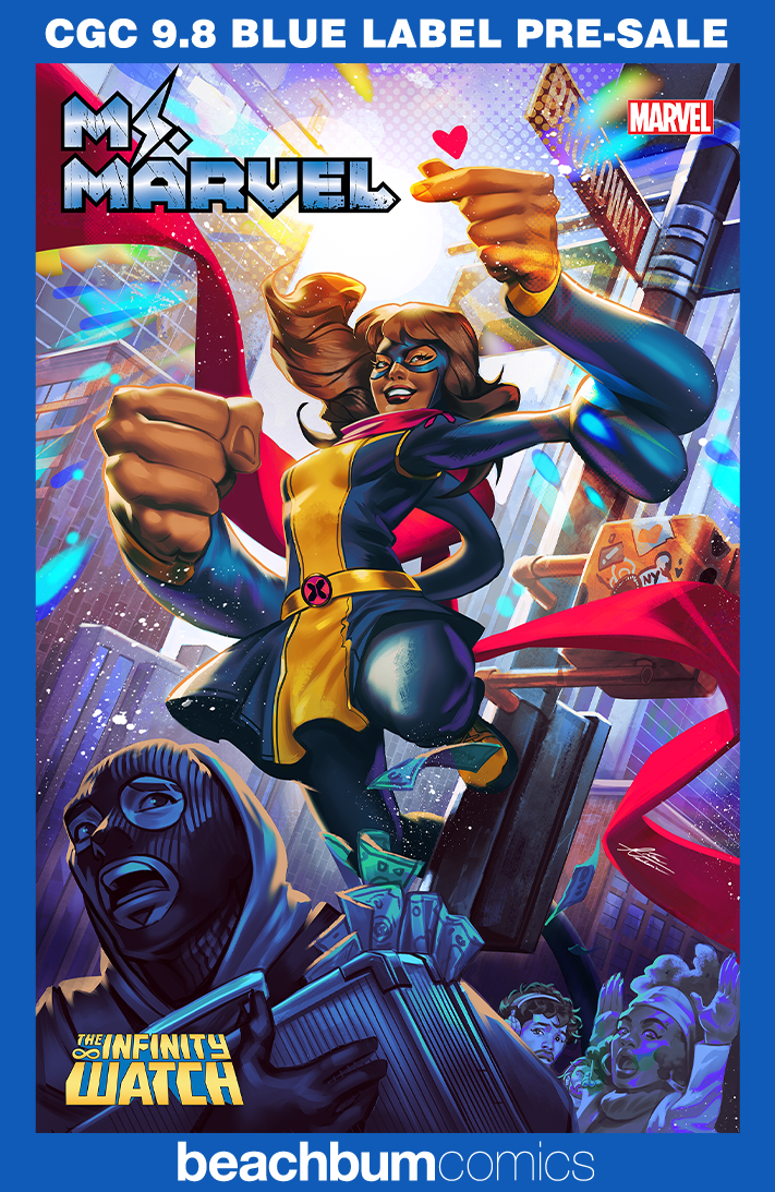 Ms. Marvel Annual #1 Manhanini Variant CGC 9.8