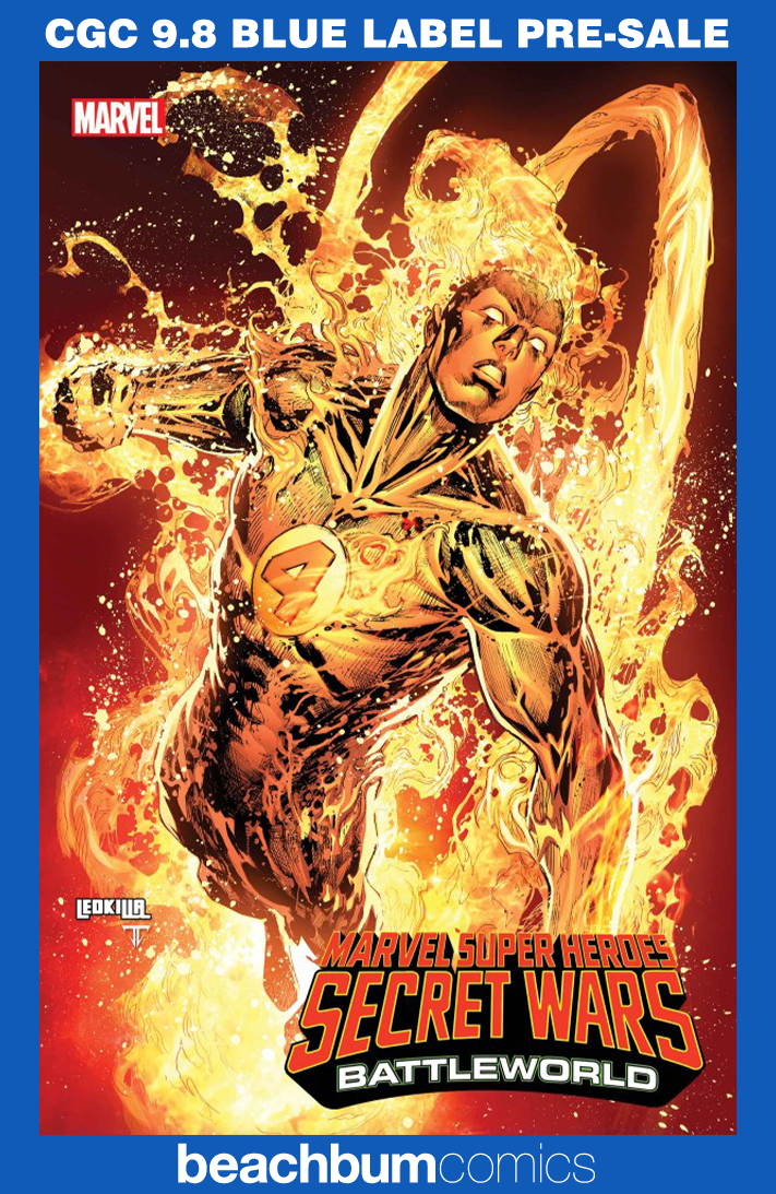 Marvel Super Heroes Secret Wars: Battleworld #3 Lashley 1:25 Retailer Incentive Variant CGC 9.8