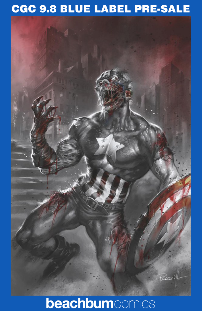 Marvel Zombies: Black, White & Blood #2 Parrrillo 1:100 Virgin Retailer Incentive Variant CGC 9.8