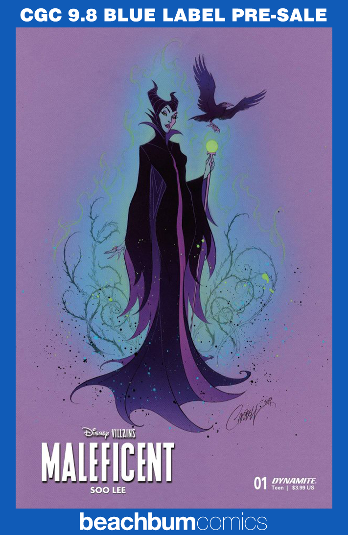 Disney Villains: Maleficent #1 J. Scott Campbell Variant CGC 9.8