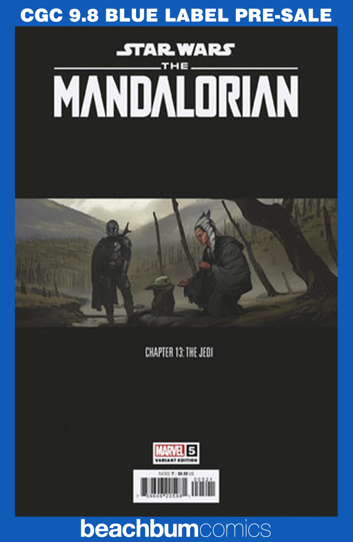 Star Wars: The Mandalorian Season 2 #5 Concept Art Variant CGC 9.8